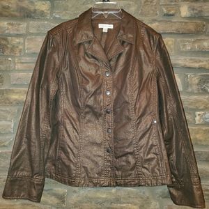 COLDWATER CREEK BRONZE JACKET